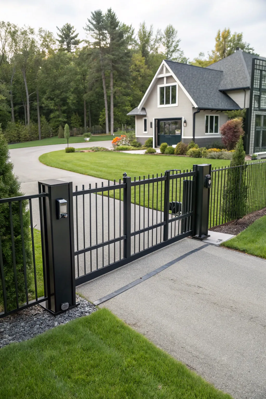 Modern Swing Gate Design Inspirations