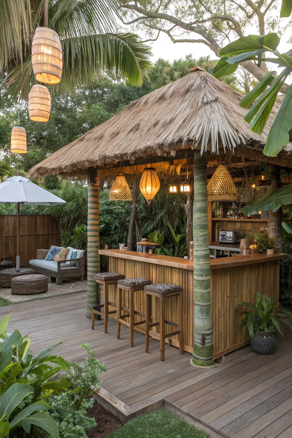 Creative Ways to Style Your Tiki Bar at Home