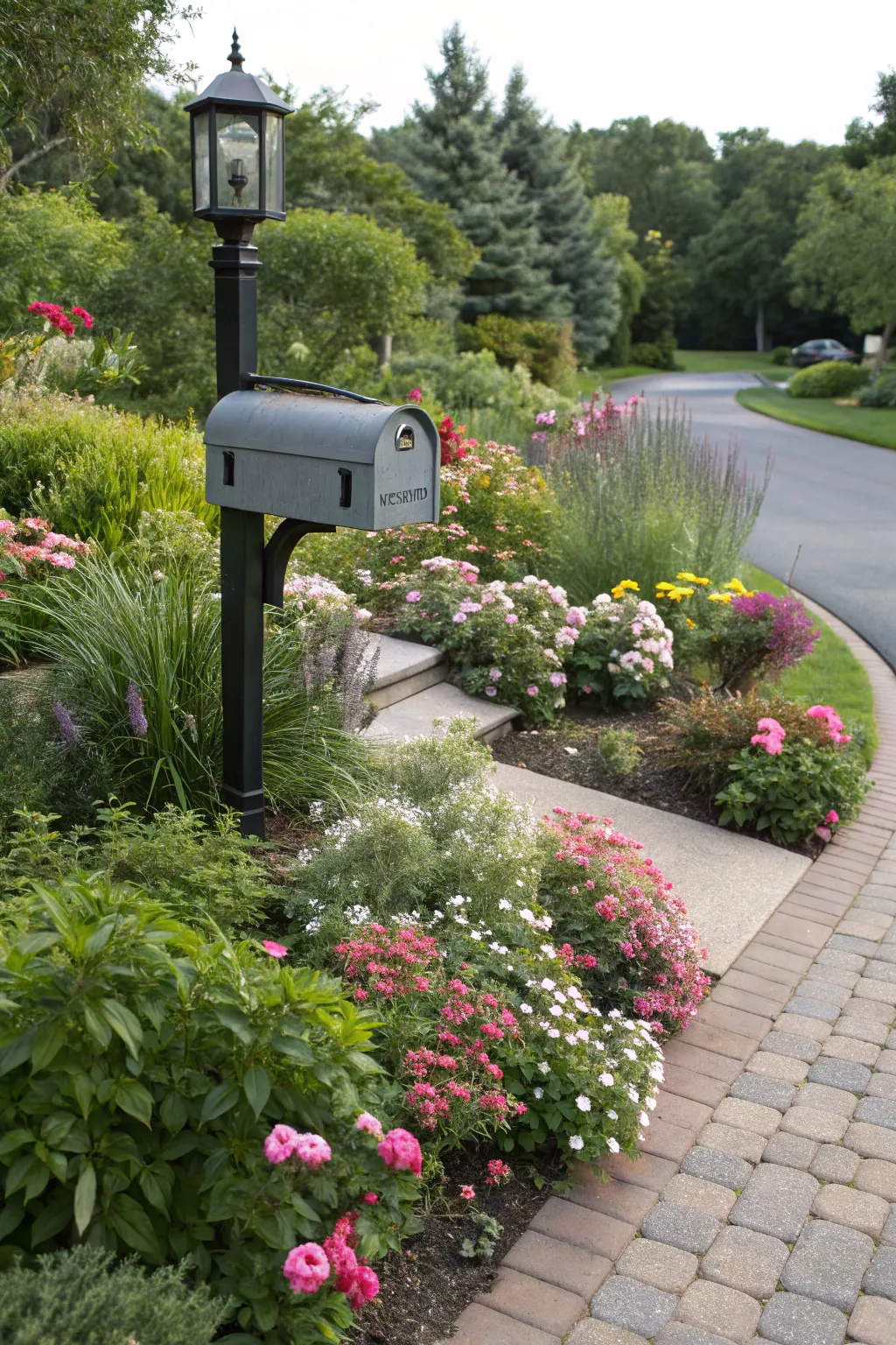 Gorgeous Garden Designs for Mailbox Areas