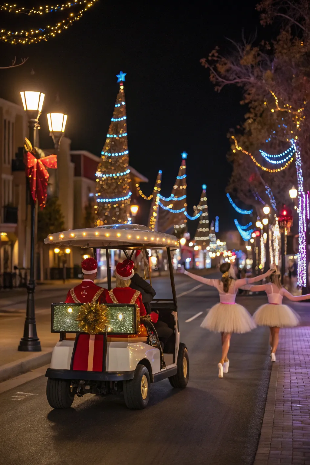 Creative Golf Cart Christmas Decor Tips
