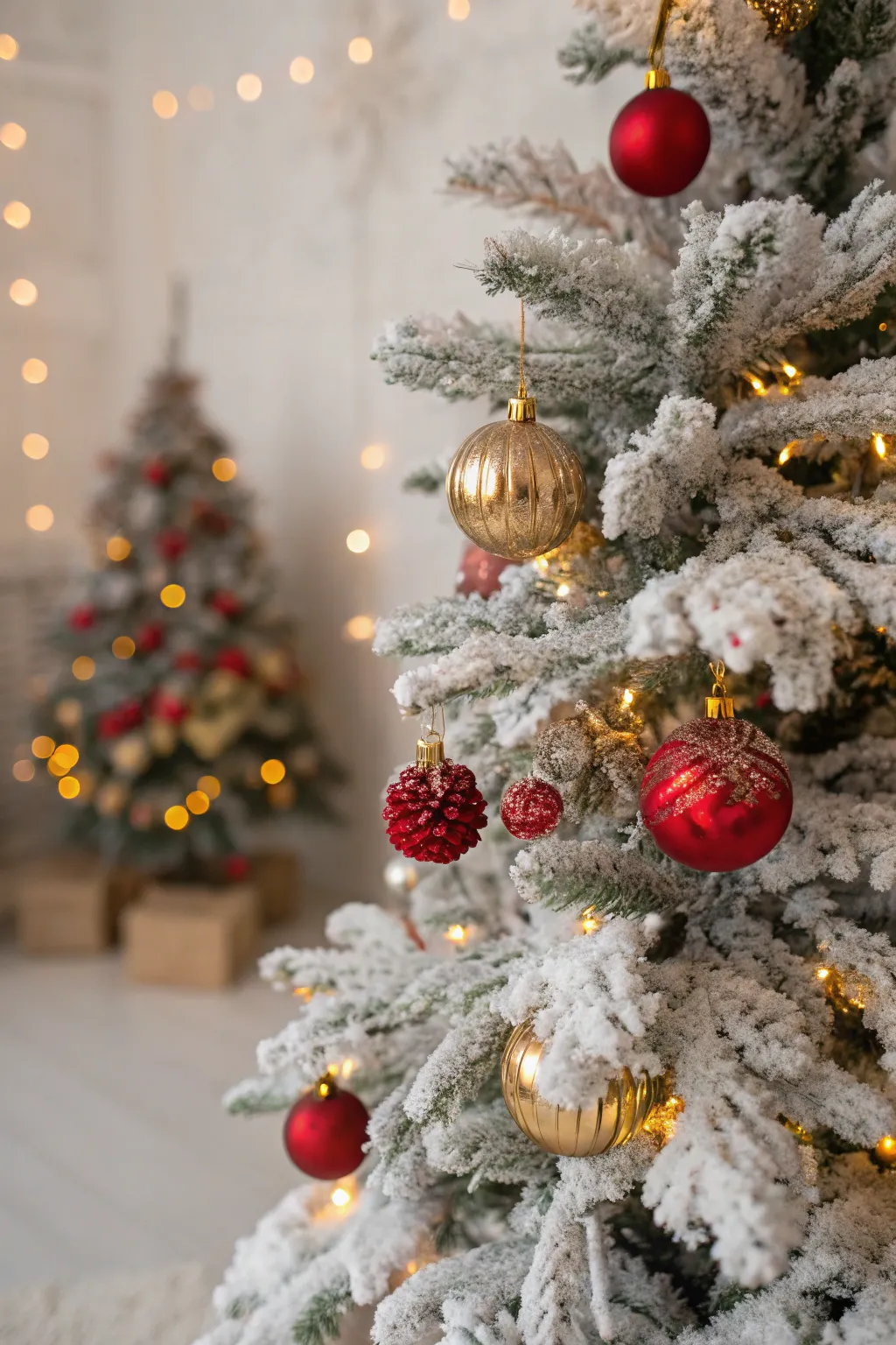 Gorgeous Gold and Red Tree Decorating Tips