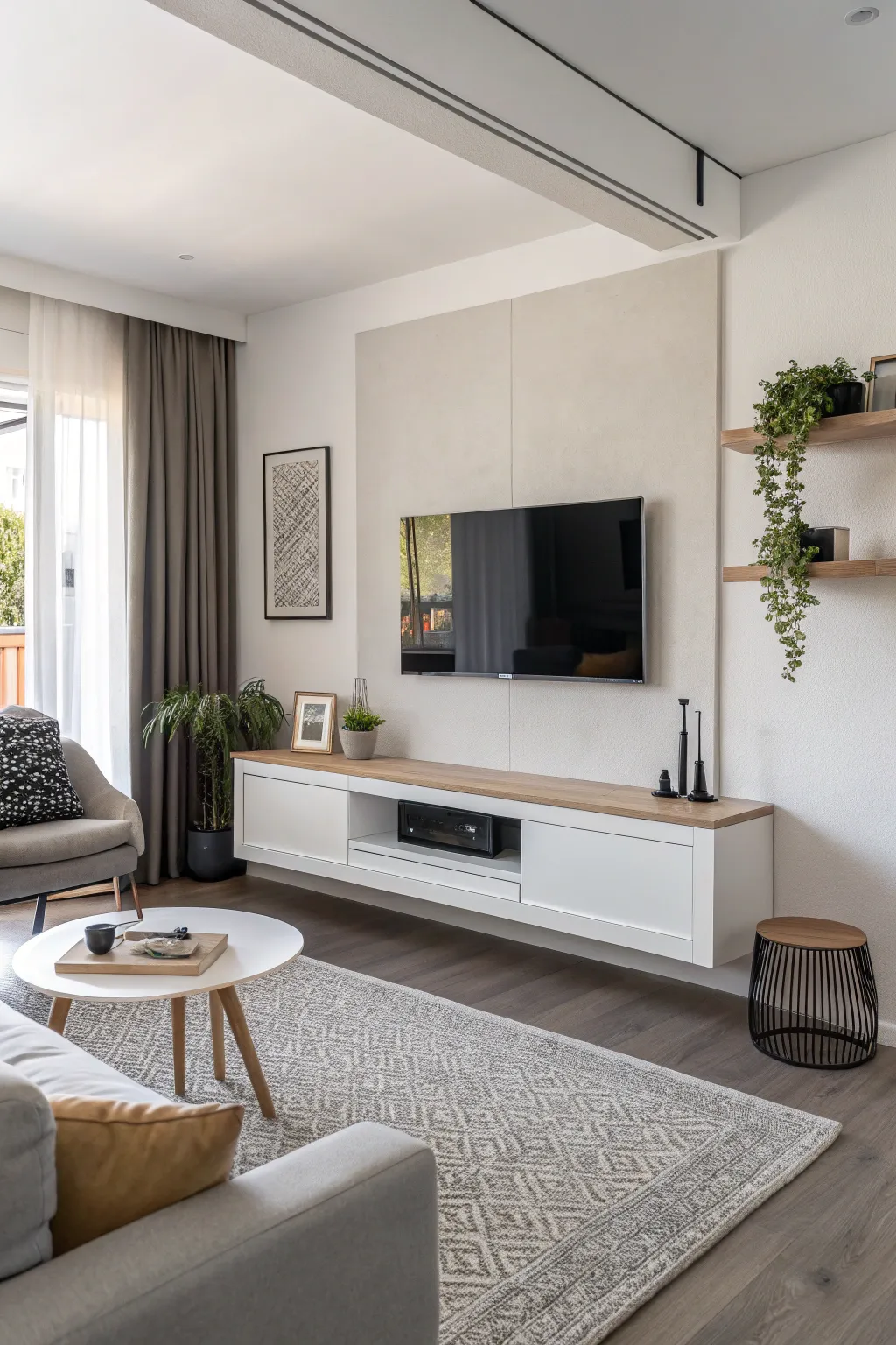 Modern Family Room TV Design Inspiration