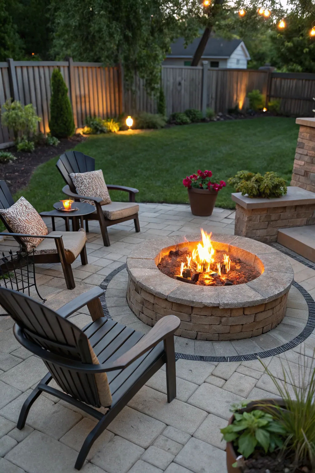 Stylish Patio Spaces with Fire Pits