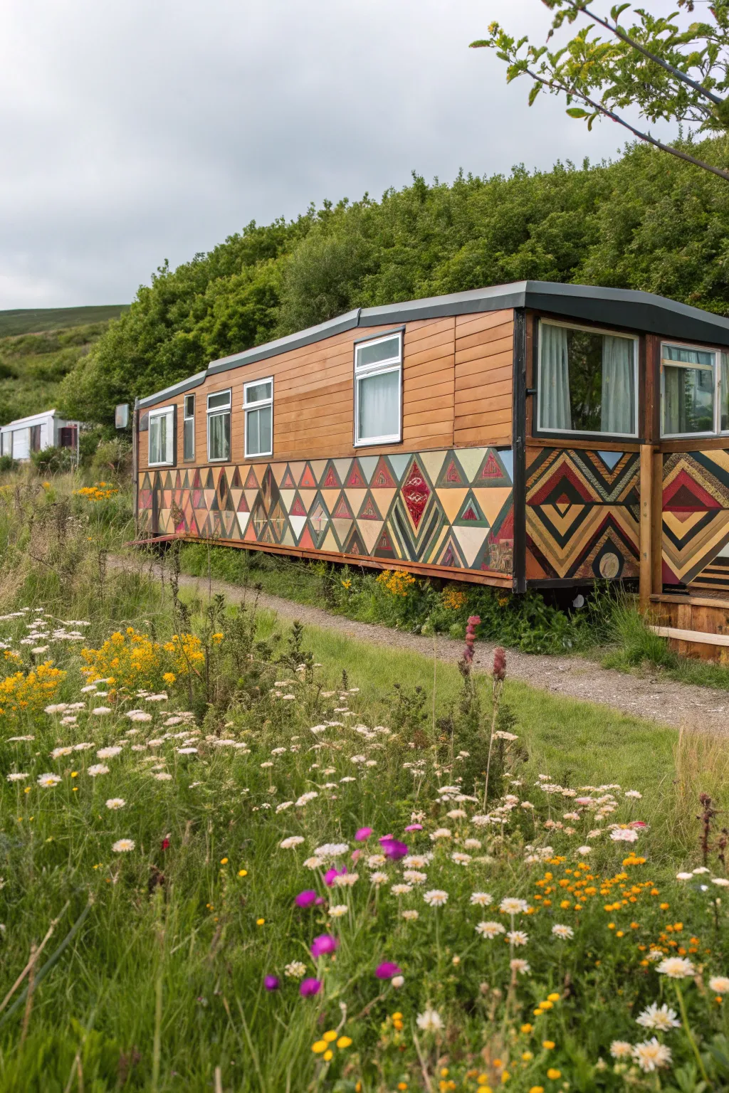 Charming Wood Skirting Options for Mobile Homes