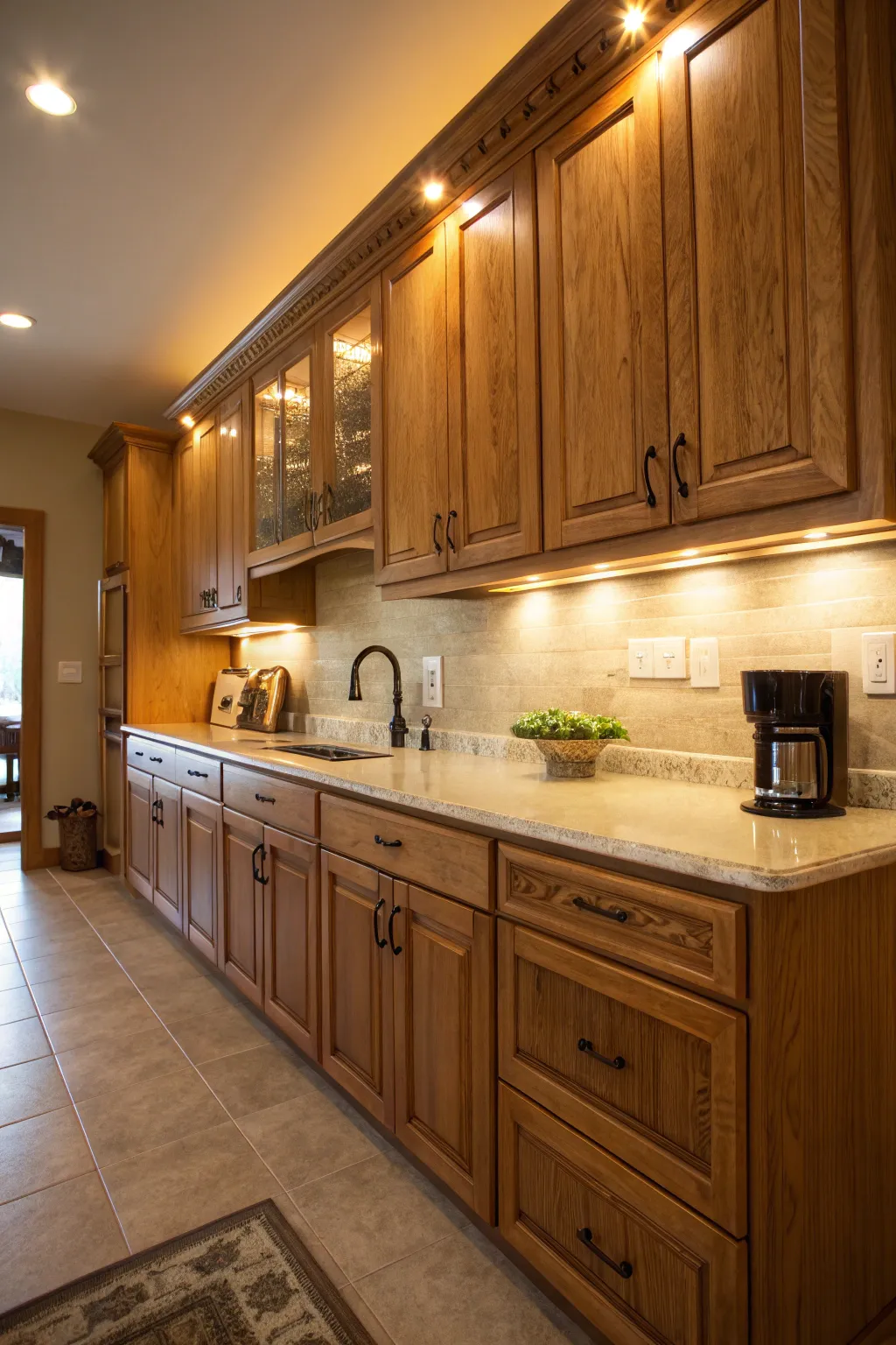 Modern Kitchen Cabinet Designs in Wood