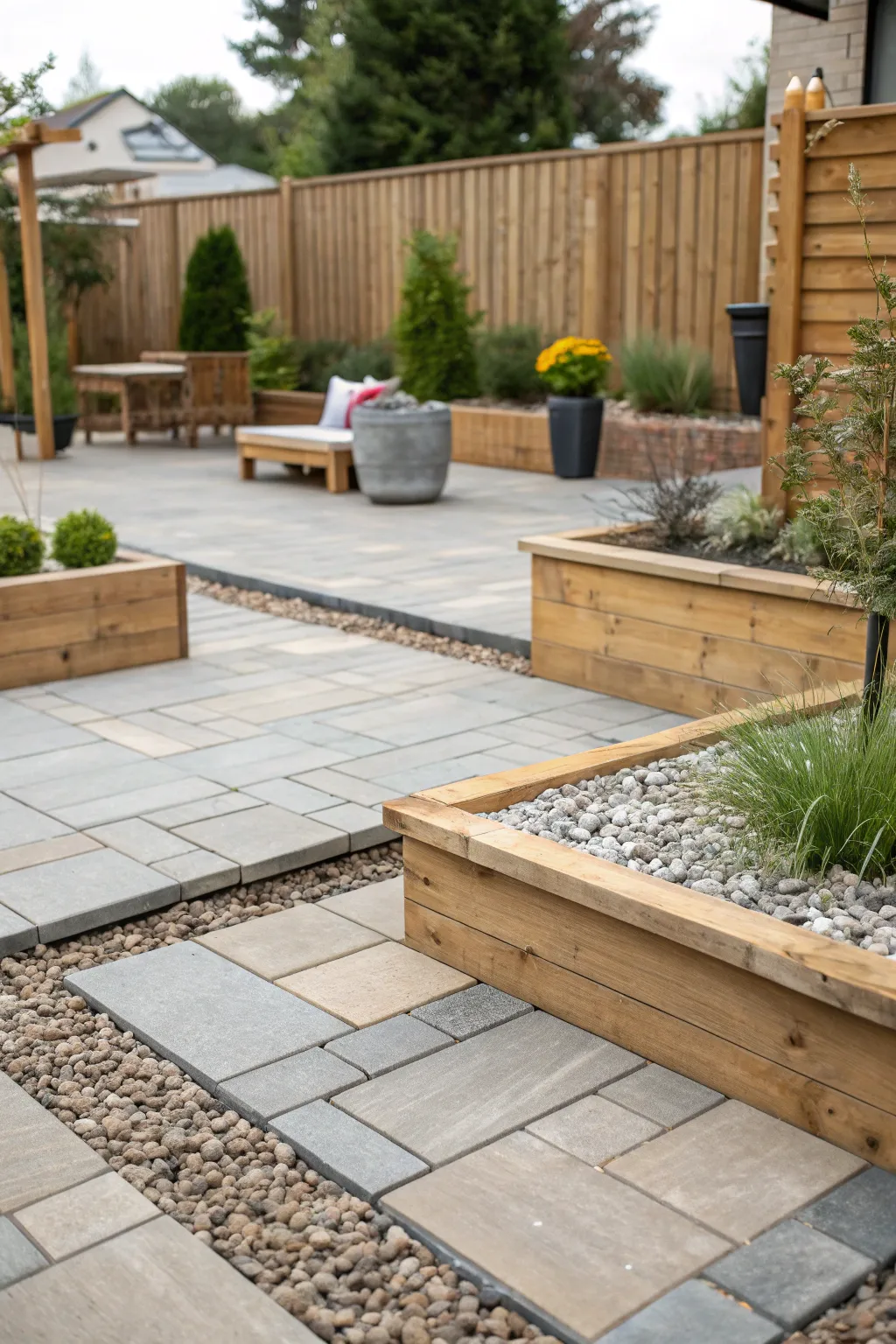 Creative Designs for Large Paver Patios