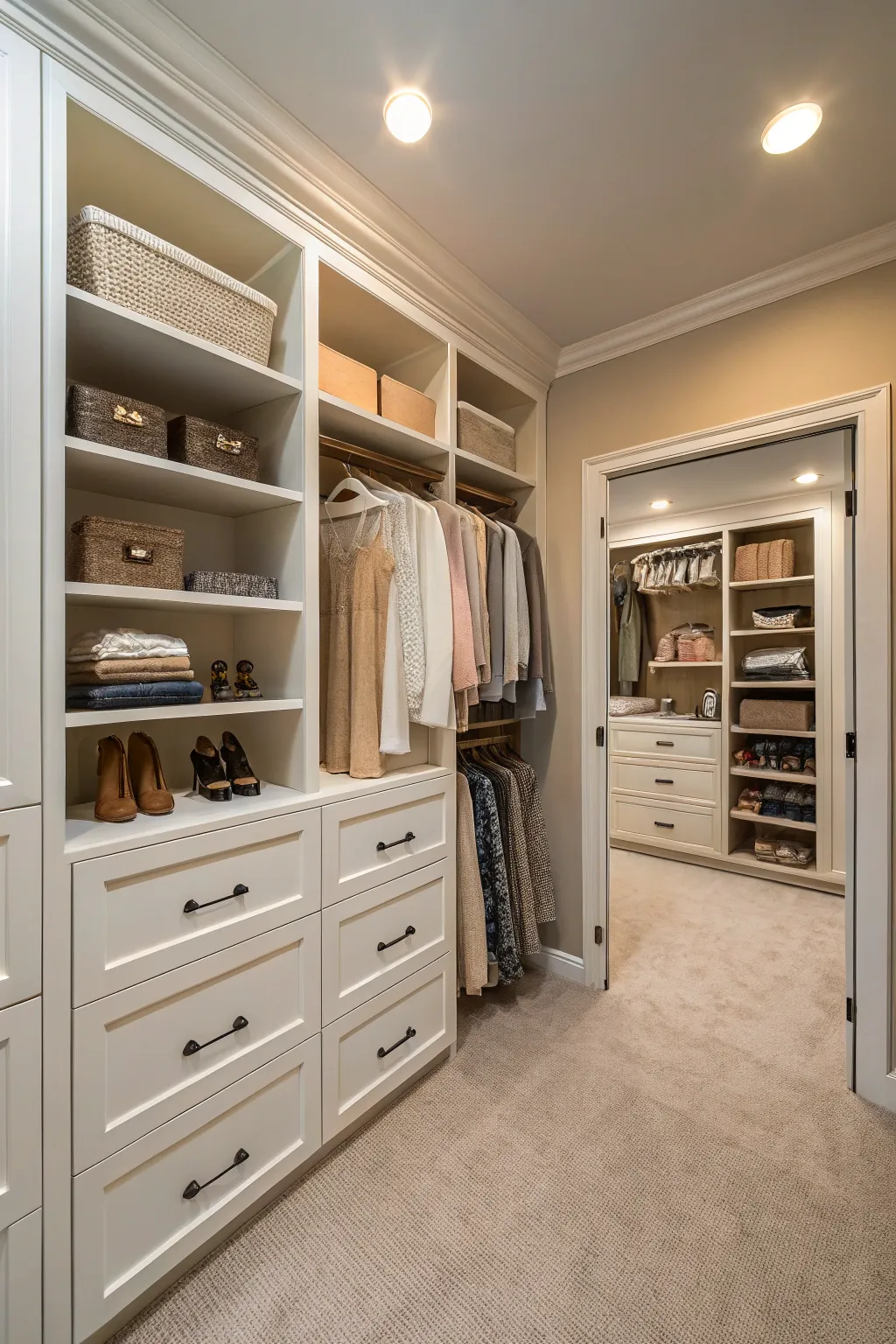 Creative Luxury Ideas for Modern Master Closets