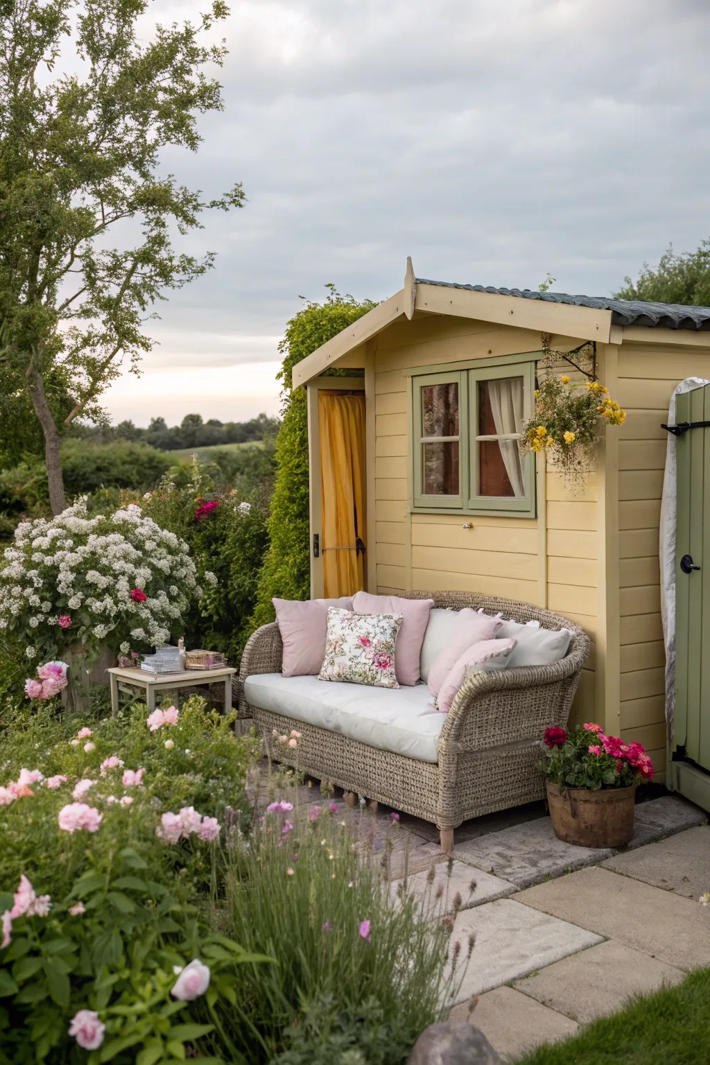 Chic Decor Ideas for Shed Exteriors