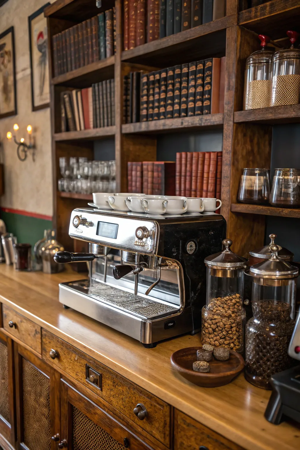 Fresh Coffee Station Cabinet Ideas for Every Kitchen