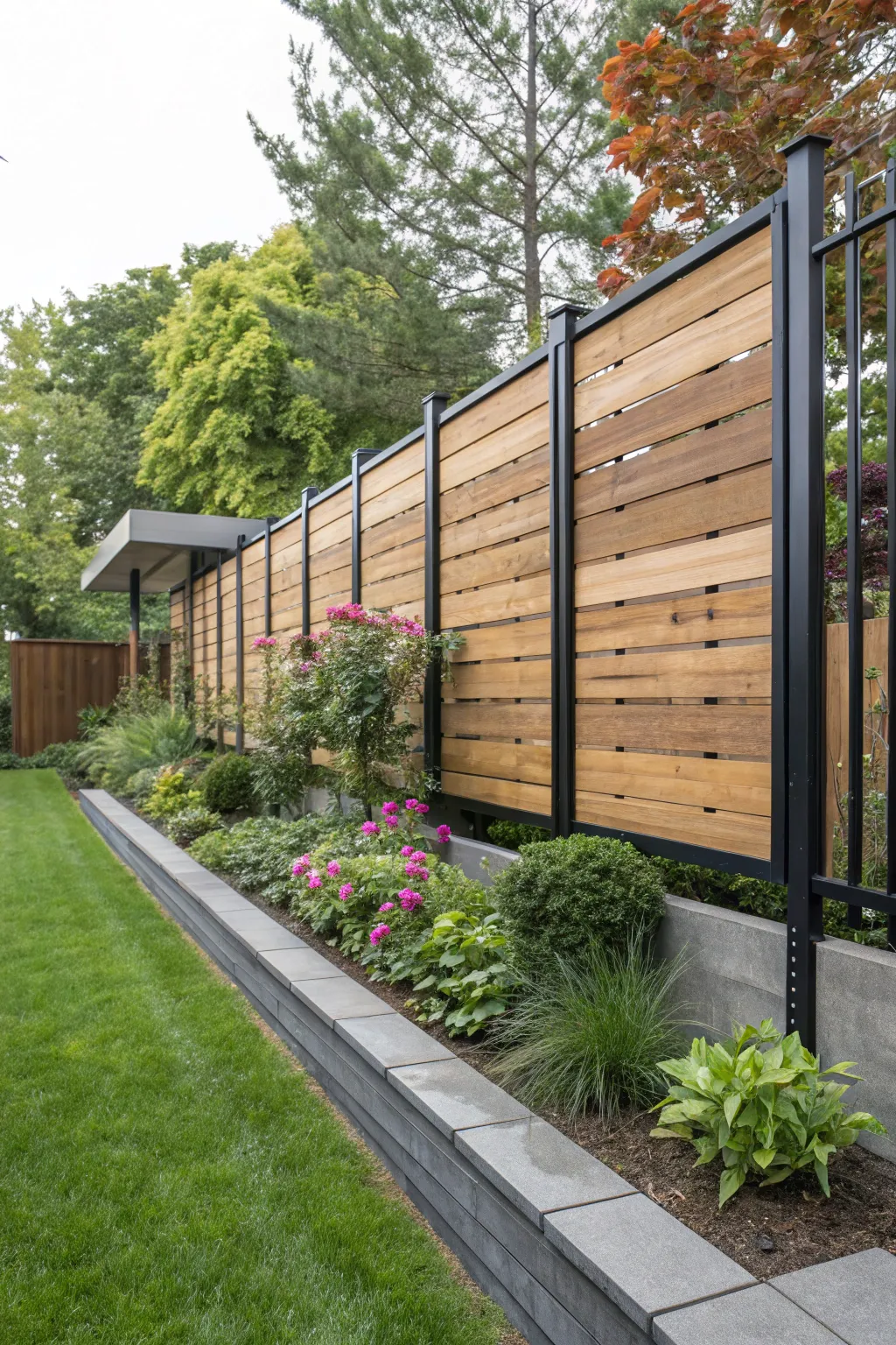 Creative Wood and Metal Fence Inspirations