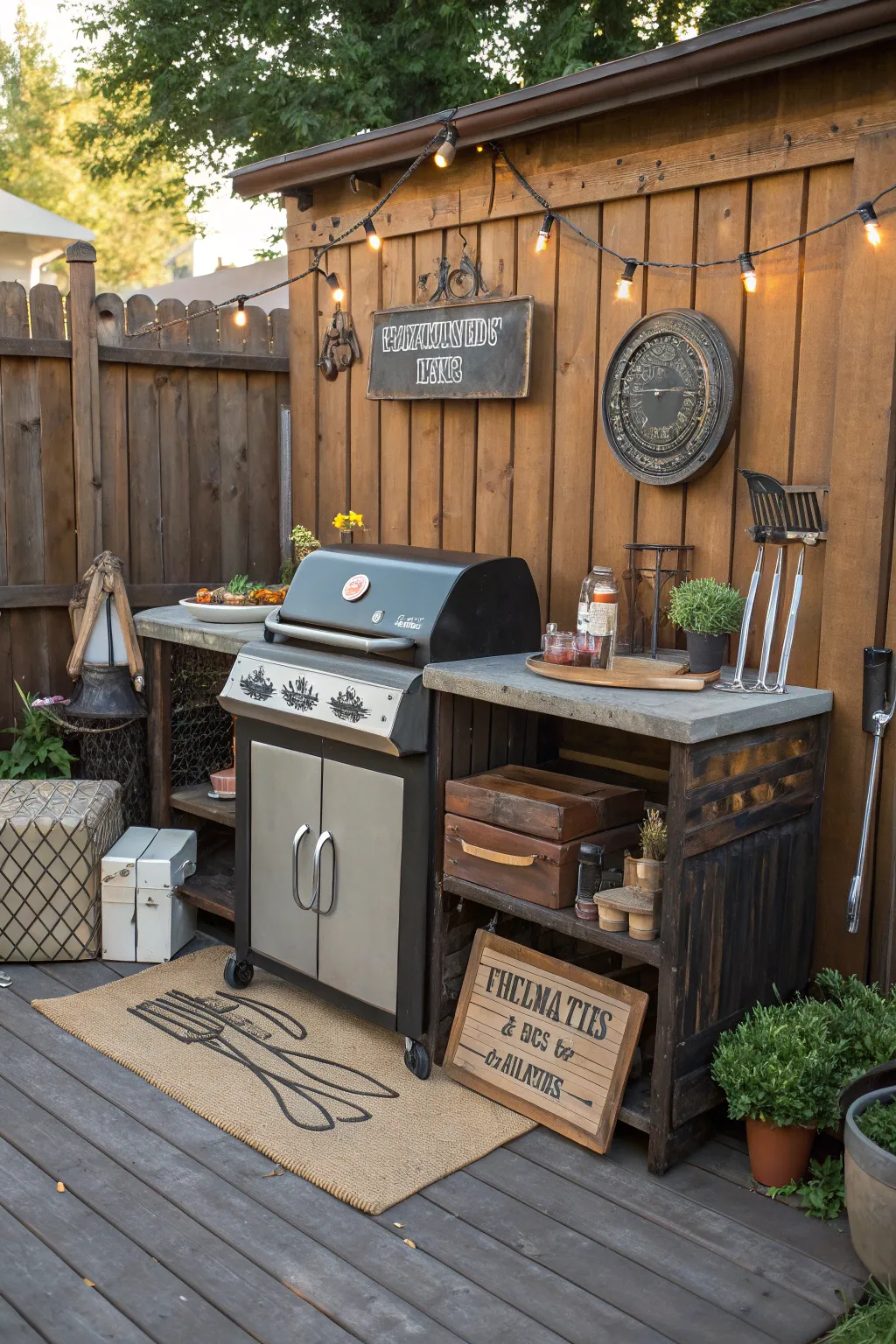 Creative Grill Station Design Inspirations