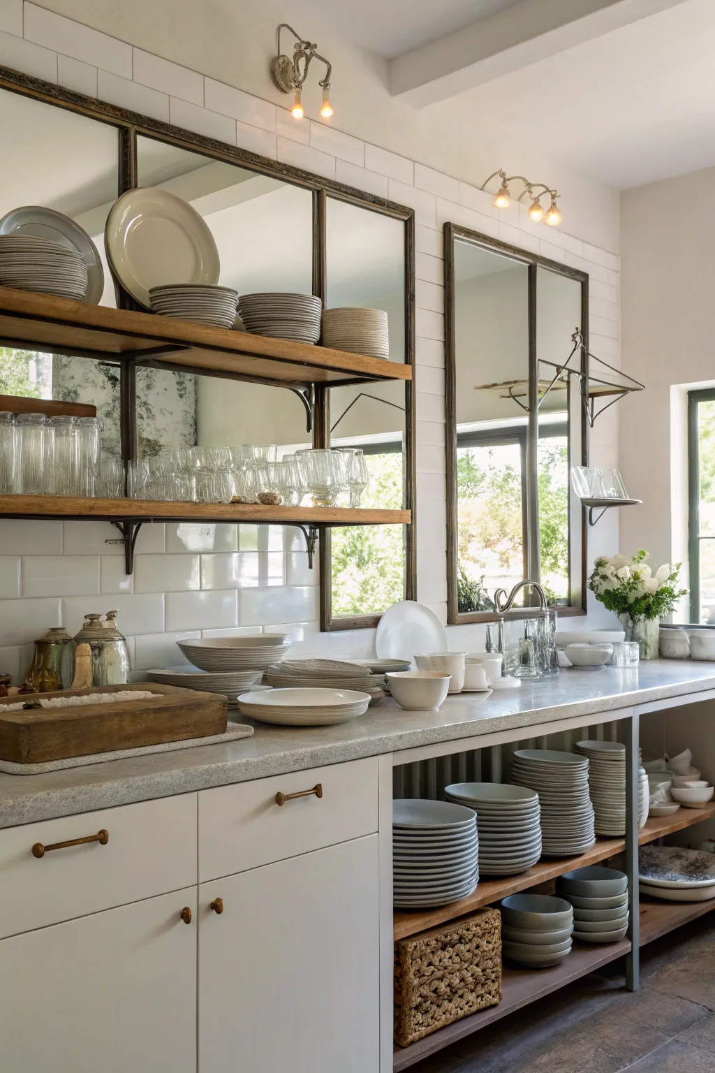 Creative Ideas for Kitchen Mirrors