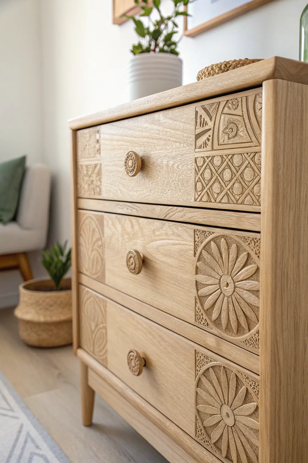Showcase of Stunning DIY Boho Dressers
