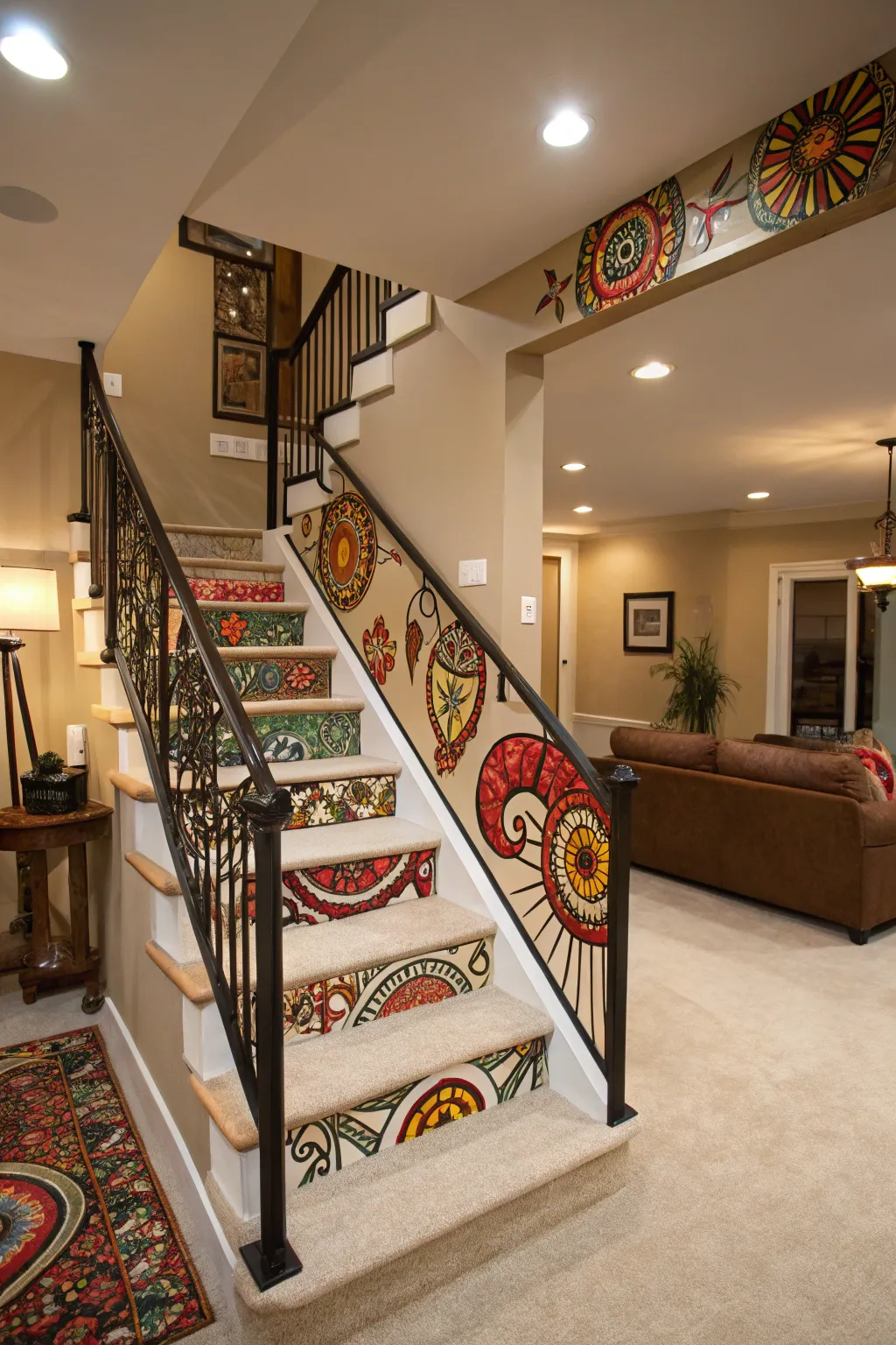 Modern Stair Railing Solutions for Basements