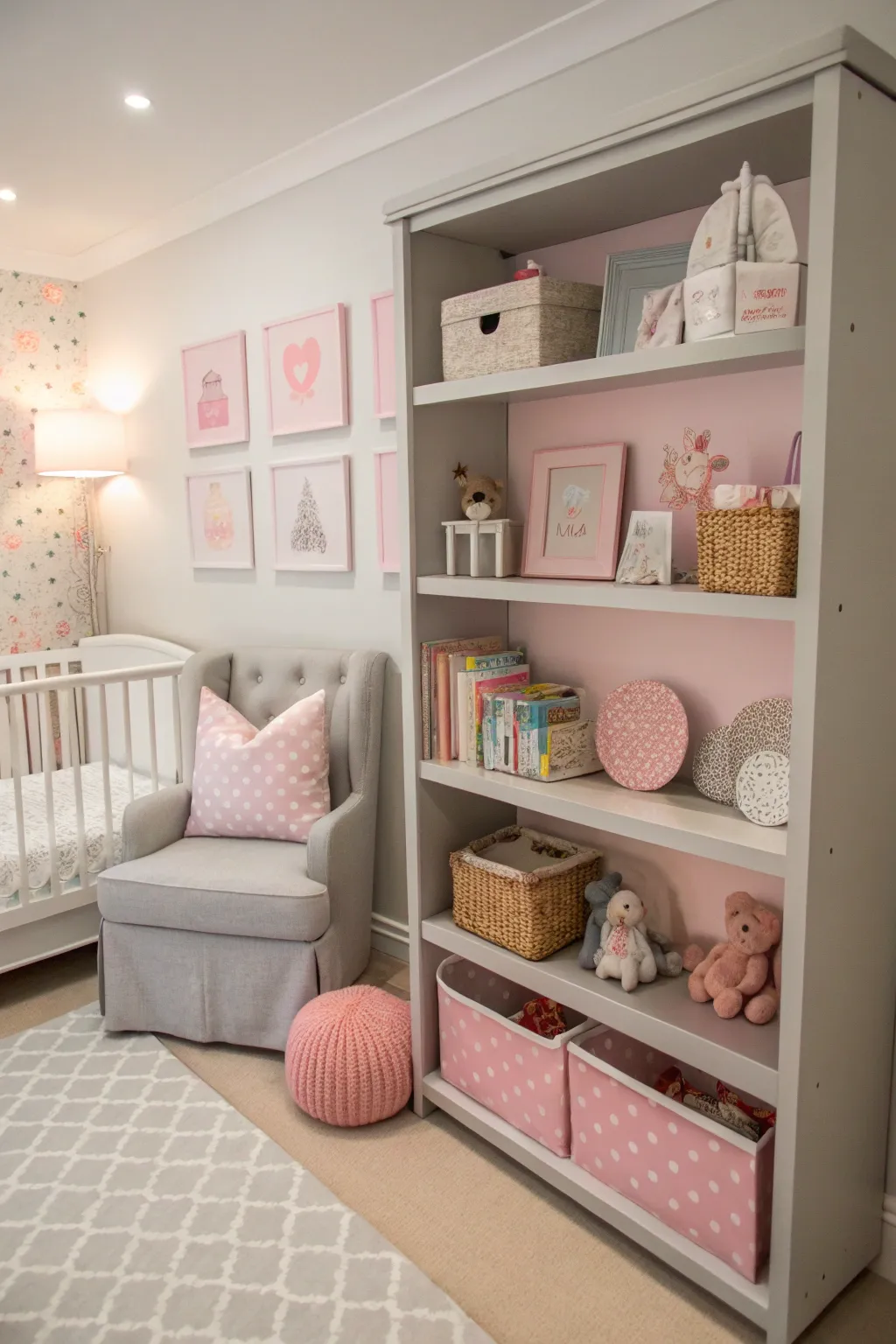 Inspiring Pink and Grey Room Ideas for a Stylish Nursery