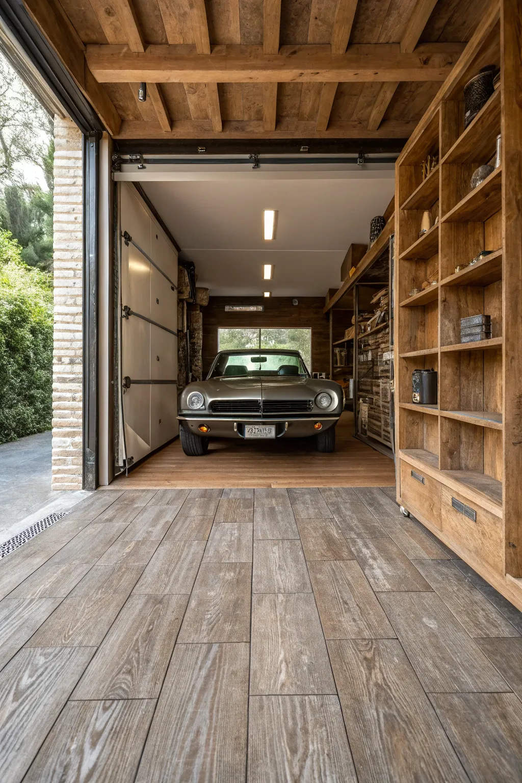 Creative Floor Tile Ideas for Modern Garages