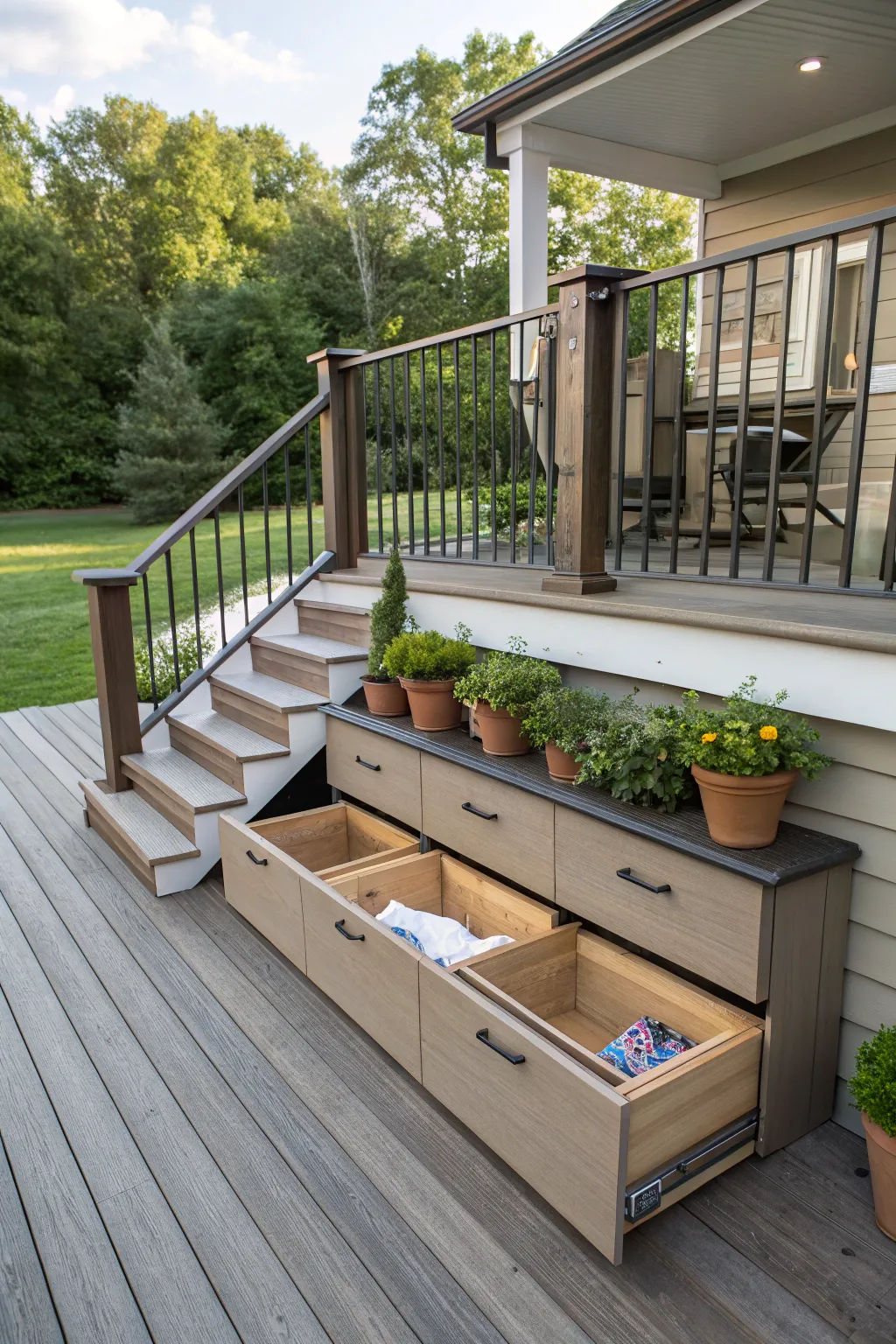 Smart Deck Steps Design for Style and Safety