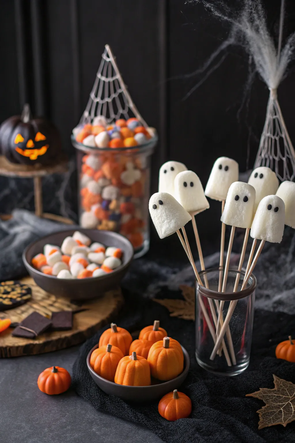 Frightening Candy Tables for Halloween Parties